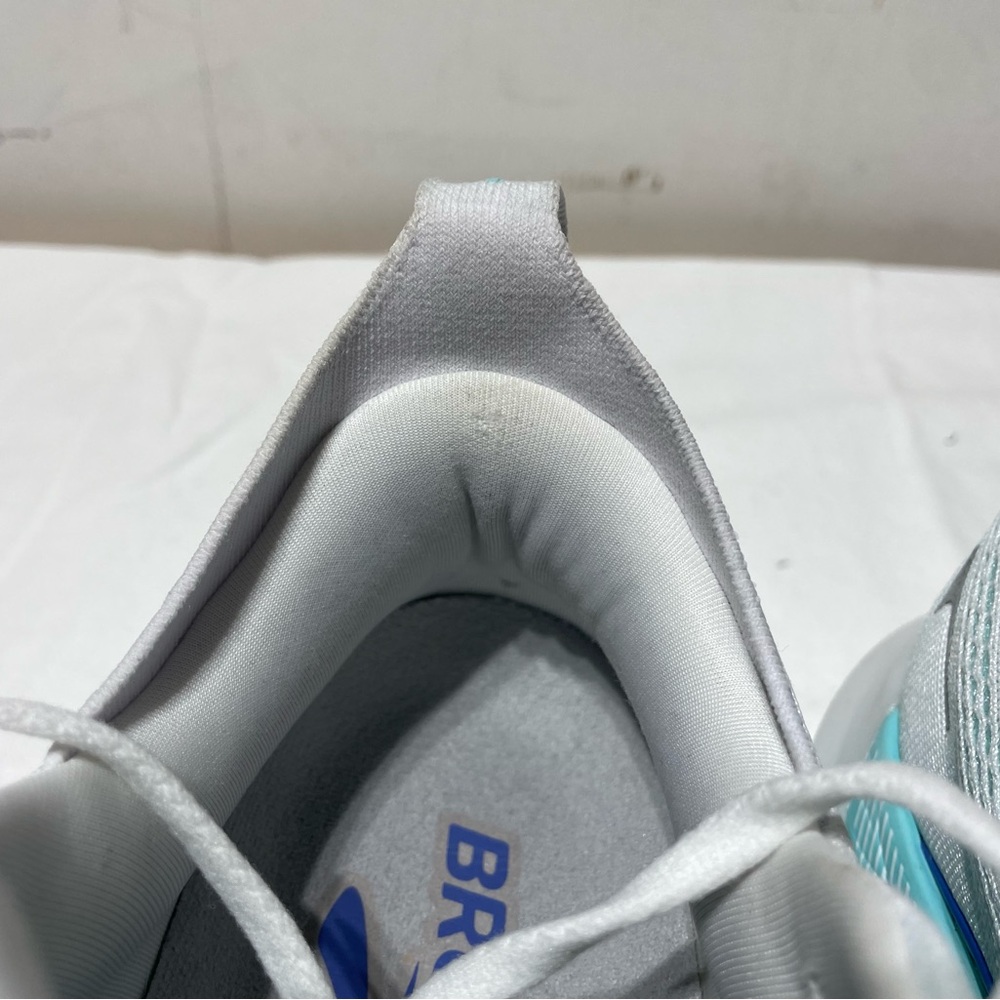 Brooks Women's Glycerin GTS 22 Running Shoe 10.5 White Limpet Shell Amparo Blue - Picture 14 of 16